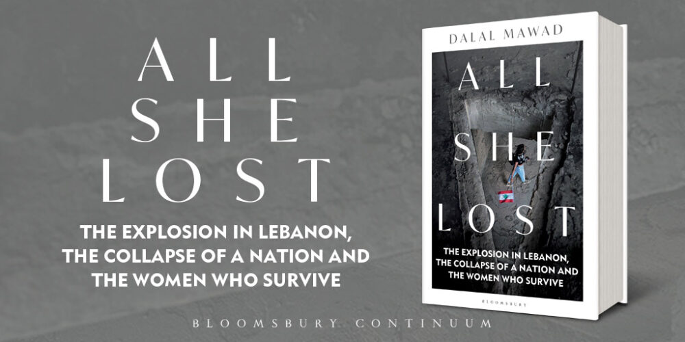 Couverture du livre All She Lost de Dalal Mawad, publié par Bloomsbury en 2023
